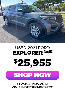 pre-owned Ford Explorer