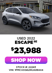 pre-owned Ford Escape