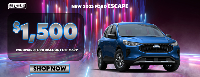 Ford Escape offer