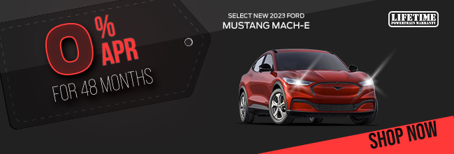 Select New 2023 Ford Mustang MACH-E