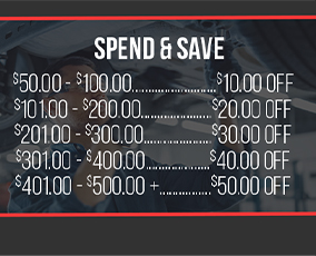 Spend and save