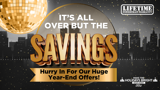 Year End Savings at Windward Ford