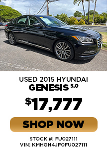 pre-owned Hyundai Genesis