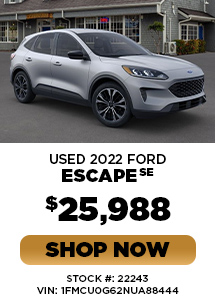 pre-owned Ford Escape