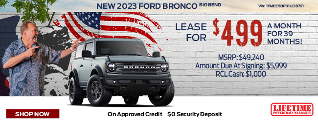 2023 Ford Bronco Big Bend