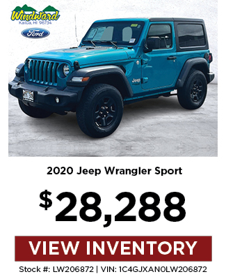 2020 Jeep Wrangler Sport