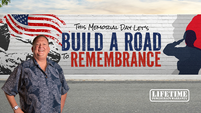 This Memorial Day, let's Build a Road to Remembrance