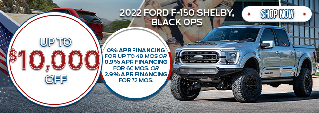 2022 Ford F-150 Shelby Black Ops