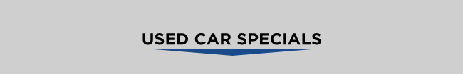 used car specials decorative banner