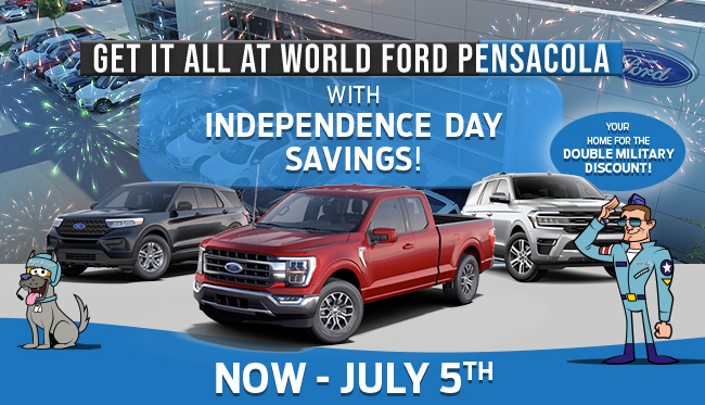 Promotional offer from World Ford Pensacola