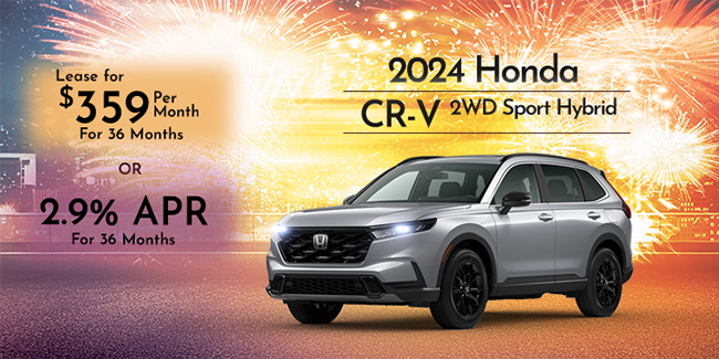 Honda CR-V offer