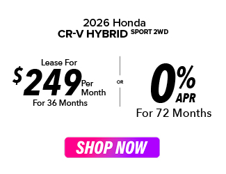 Honda CR-V Hybrid offer