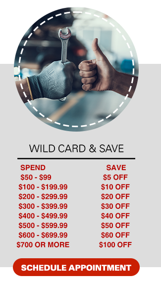 Wild Card saving - spend and save