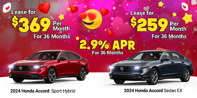Honda Accord sedan offers