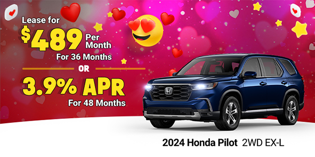 Honda Pilot special offer