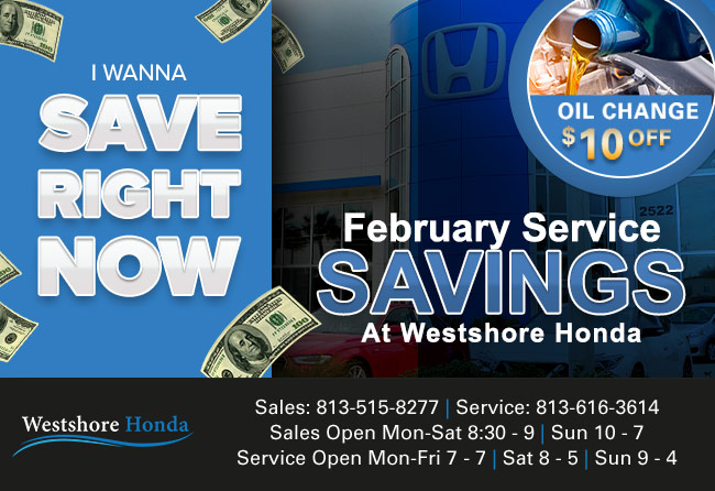 Fall Into Service Savings at Westshore Honda