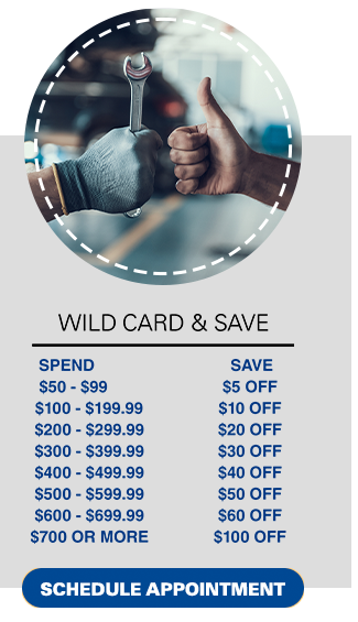 Wildcard spend and save