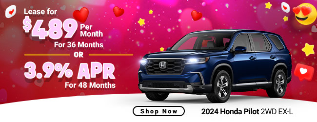 Honda Pilot offer