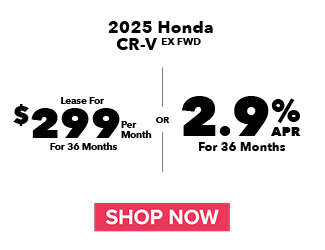 2025 Honda CR-V EX FWD offer