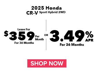 2025 Honda CR-V Sport Hybrid 2WD offer