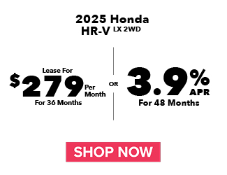 2025 Honda HR-V LX 2WD offer