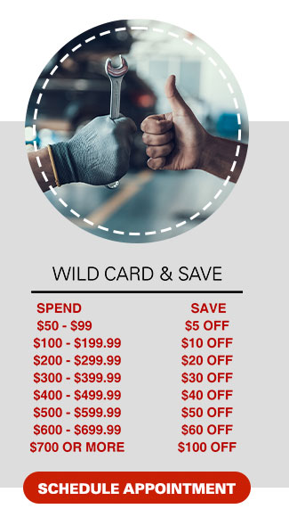Wild Card saving - spend and save