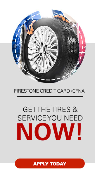apply for CFNA Credit Card to get new tires today