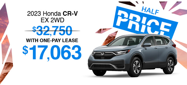 Honda CR-V offer