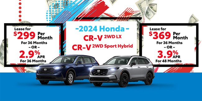 Honda CR-V offer
