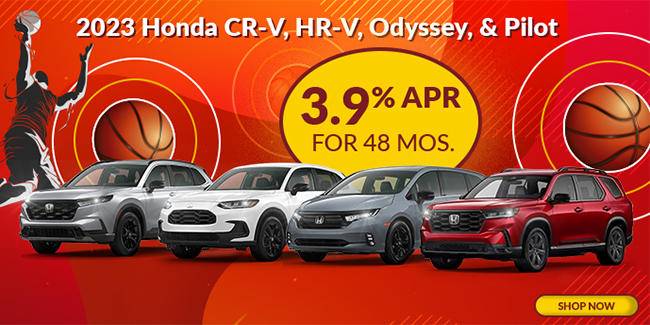 2023 Honda CR-V HR-V Odyssey and Pilot