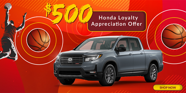 Honda Loyalty Appreciation Offer