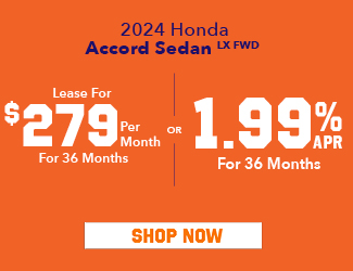 2024 Honda Accord Sedan LX FWD offer