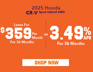 2025 Honda CR-V Sport Hybrid 2WD offer
