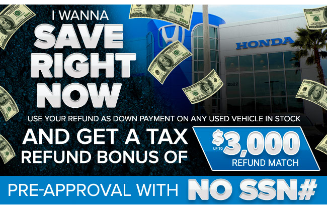 Promotional Savings Offers from Westshore Honda