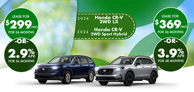Honda CR-V offer