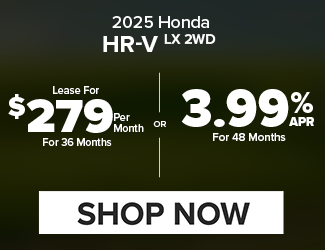 2025 Honda HR-V LX 2WD offer