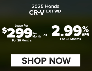 2025 Honda CR-V EX FWD offer