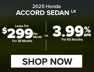 2025 Honda Accord Sedan LX offer