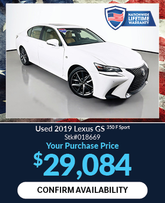 offer on used Lexus GS