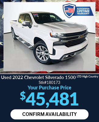 offer on used Chevrolet Silverado 1500