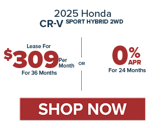 2025 Honda CR-V Sport Hybrid 2WD offer