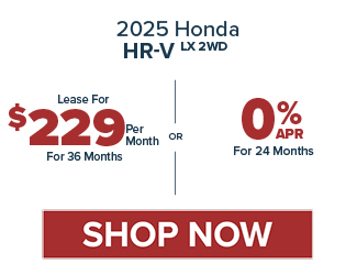 2025 Honda HR-V LX 2WD offer