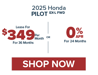 2025 Honda Pilot EX-L FWD offer