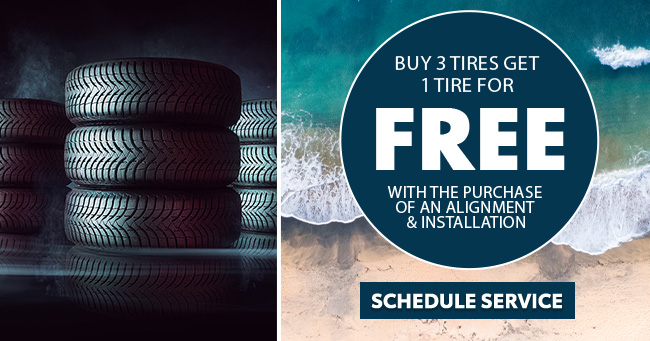 buy 3 tires get 1 for free