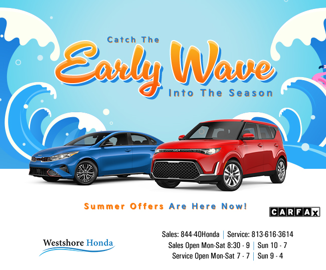 Catch the early wave into the season - summer offers are here now