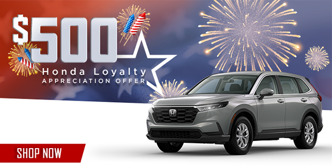 Honda Loyalty Appreciation Offer