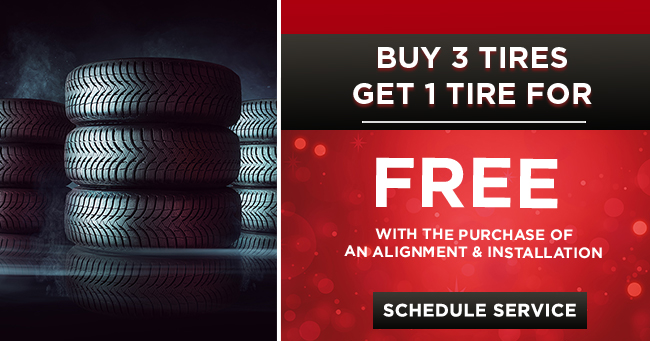 buy 3 tires get 1 for free
