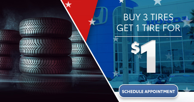 Promotional Savings Offers from Westshore Honda