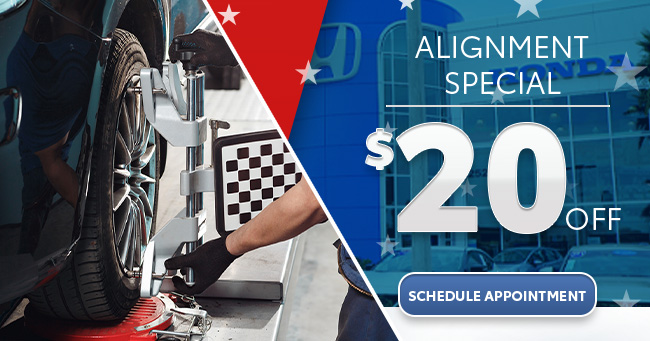 Promotional Savings Offers from Westshore Honda