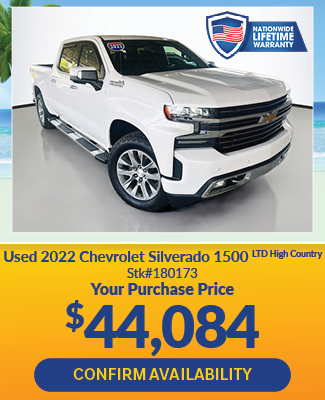 offer on used Chevrolet Silverado 1500